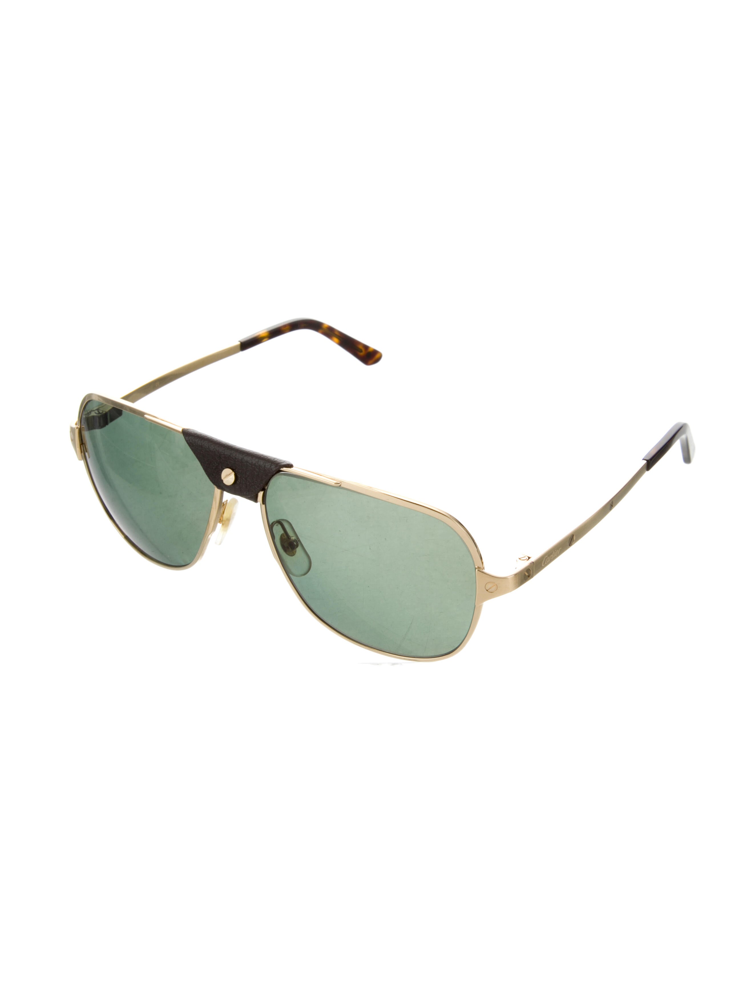 Cartier Cartier De Santos Aviator Sunglasses